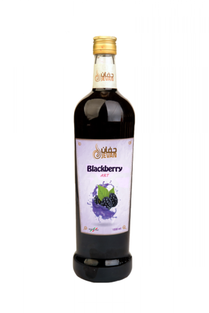 Jevan Blackberry Syrup 1 liter - 1 pc