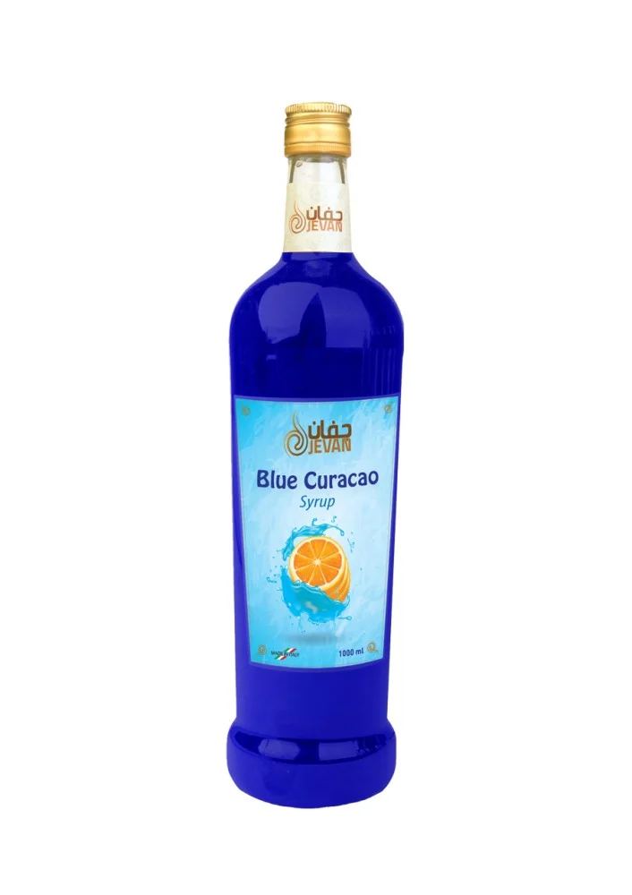 Jevan Blue Curacao Syrup 1 liter