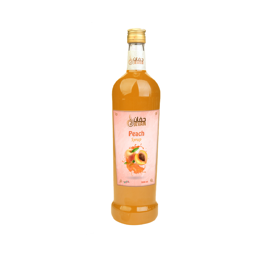 Jevan peach syrup 1 L