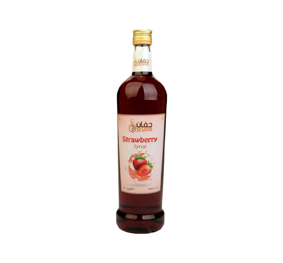 Jevan strawberry syrup 1 liter - 1 pc