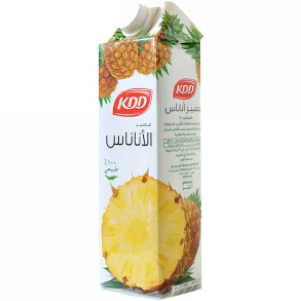 KDD pineapple juice 1 liter x 12 - carton