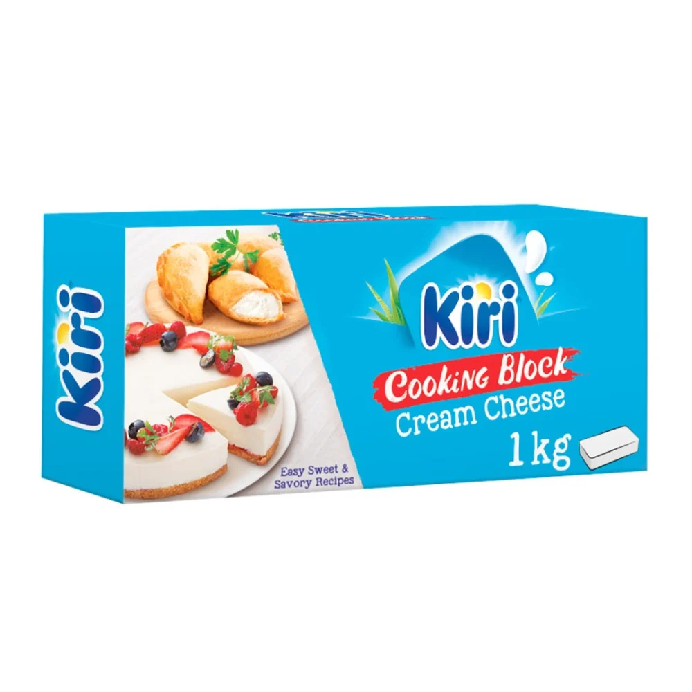 Kiri cheese block 1 kg x 12 - carton