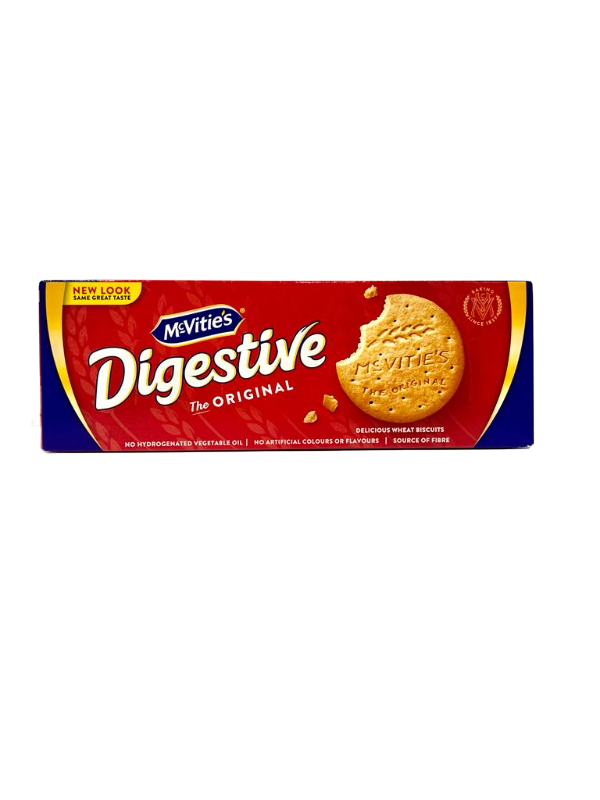 Large plain digestive biscuits 400 gm x 20 - carton