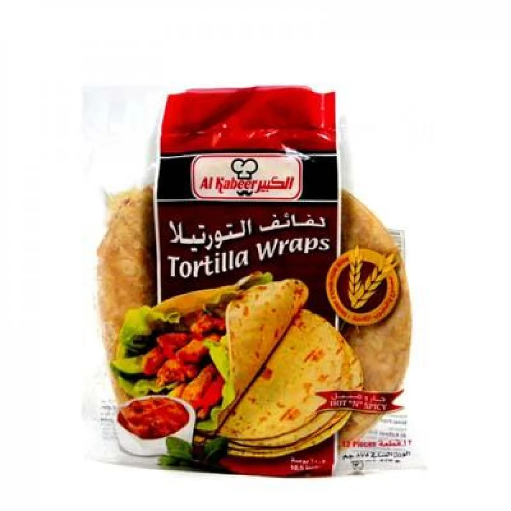 Large spicy tortilla, 10 pack - carton