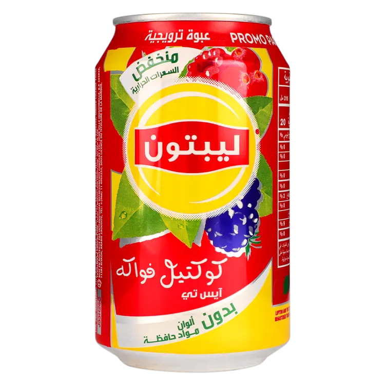 Lipton Ice Tea Mix fruite 315 ml × 24 - Carton