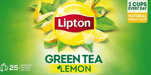 Lipton green tea 25 bags 1.5 g x 24 - carton