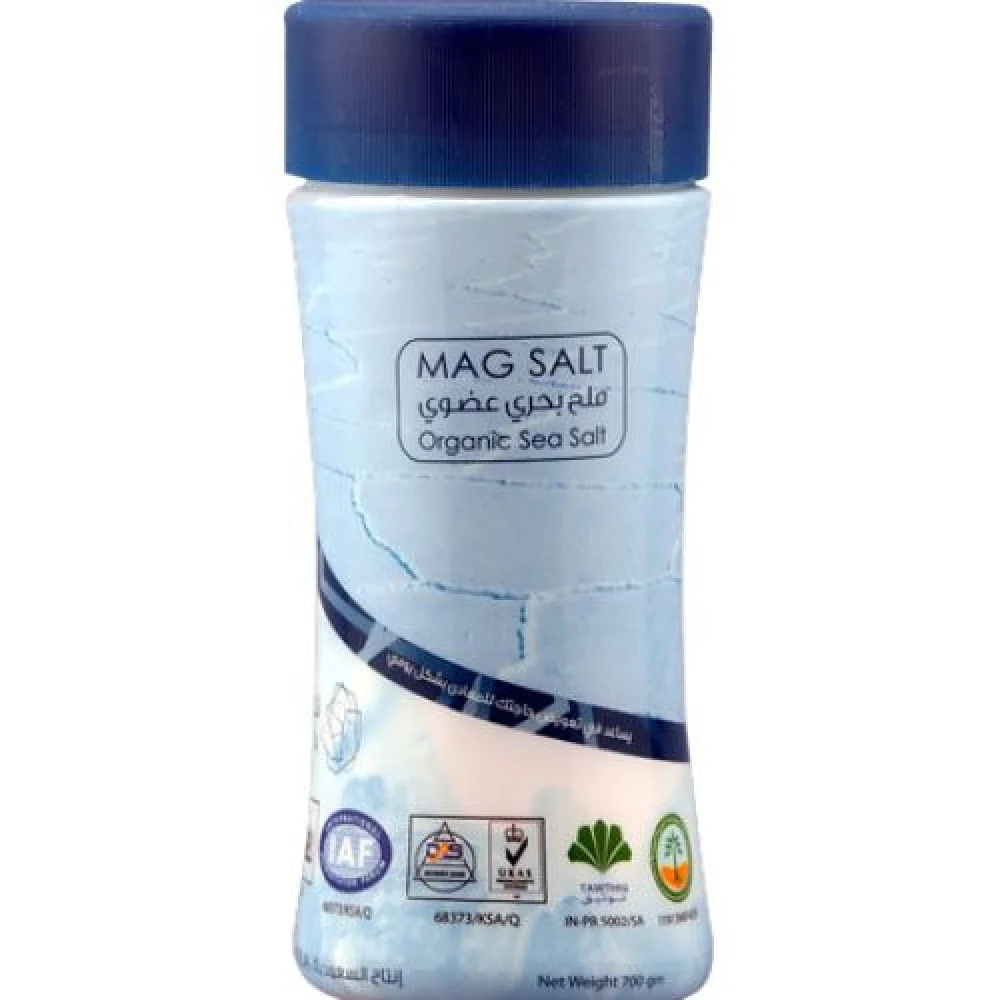 Mag Organic Sea Salt 700 gm x 24 - Carton