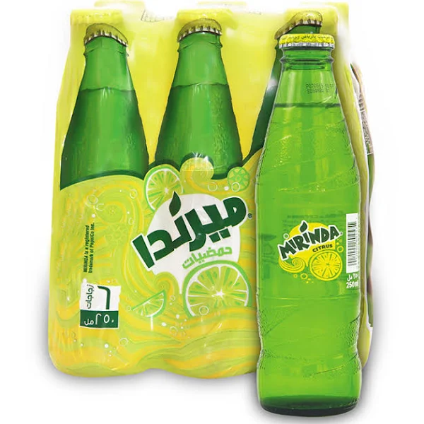 Mirinda citrus glass 250ml*24 - carton