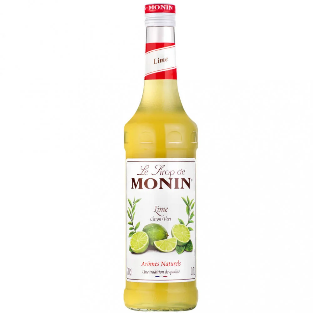 Monin lime syrup 1 L