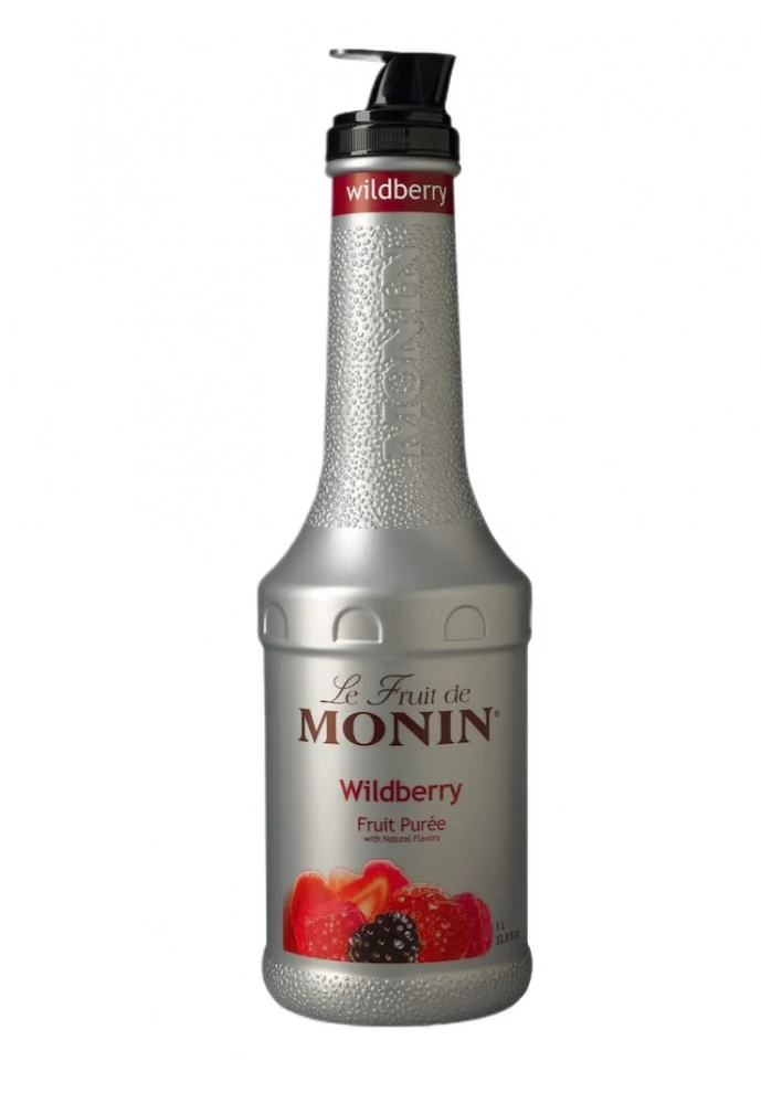 Monin red raspberry puree 1 liter