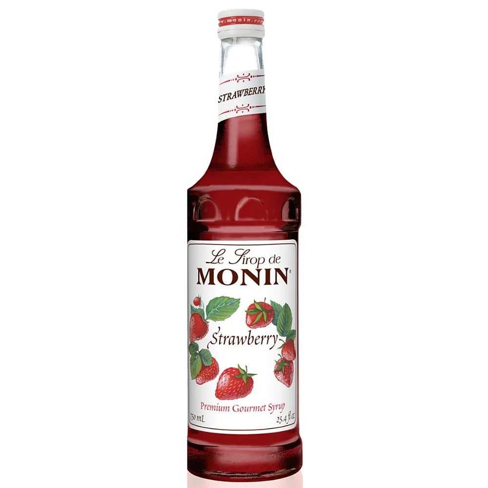 Monin strawberry syrup 1 liter