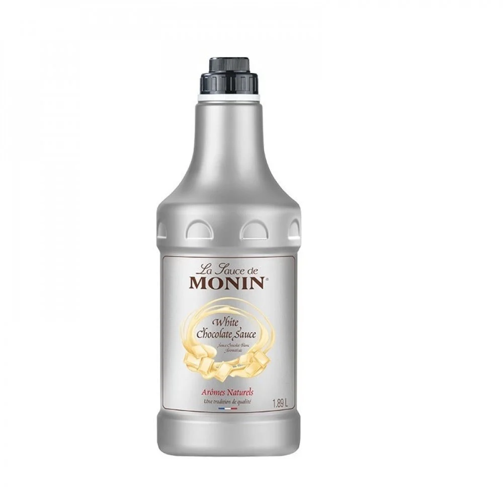 Monin white chocolate sauce 1.89 L