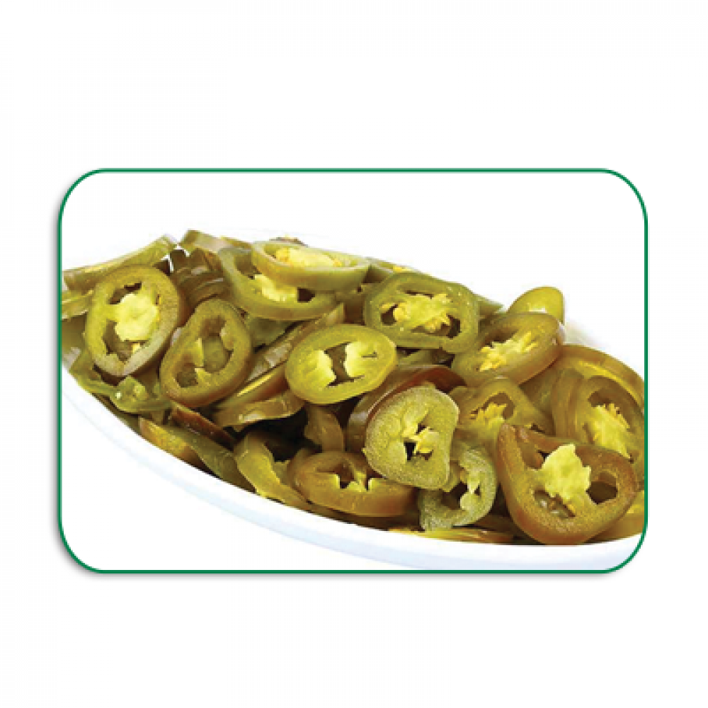 Moro hot pepper slices jalapeno 3.78 kg x 4 - carton