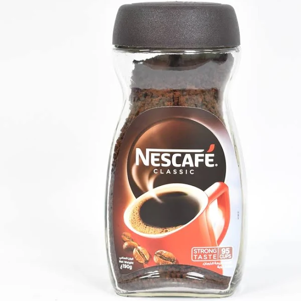 Nescafe classic glass 190 gm