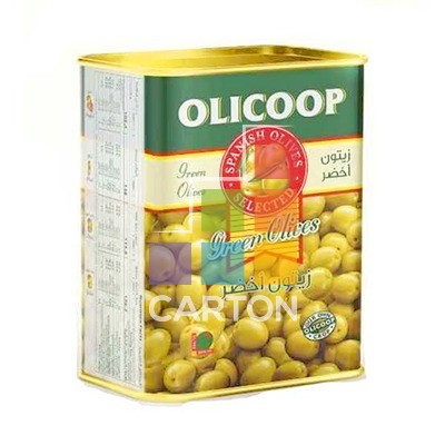 Olecop green olives 5 kg x 2 - carton
