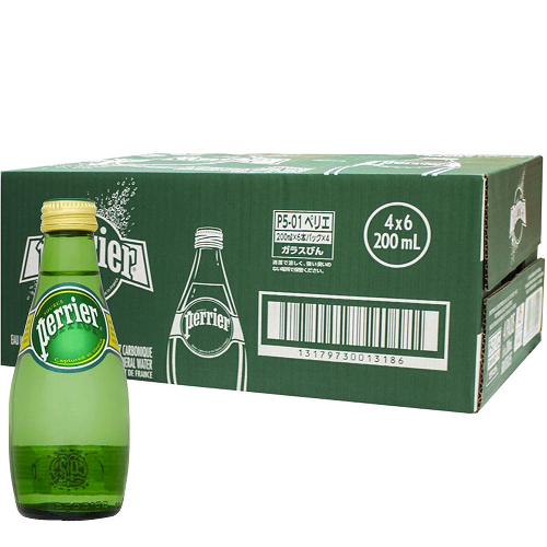 Perrier water 200 ml x 24 - carton