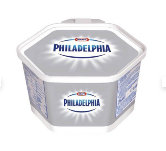 Philadelphia cheese 1.65 gm x 4 - carton