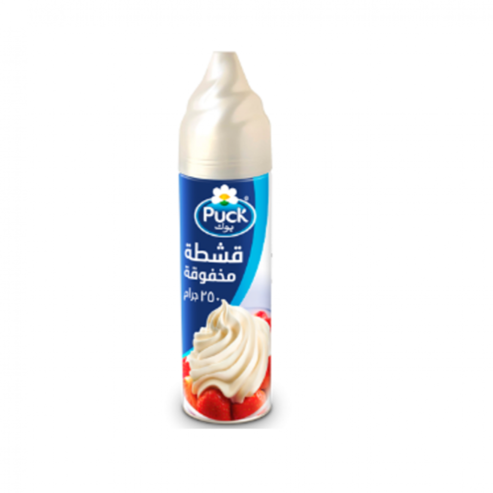 Puck whipped cream 250 gm