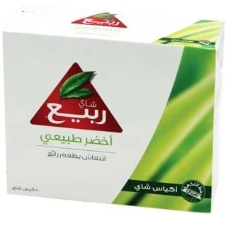 Rabea Green Tea 100 tea bags - Box