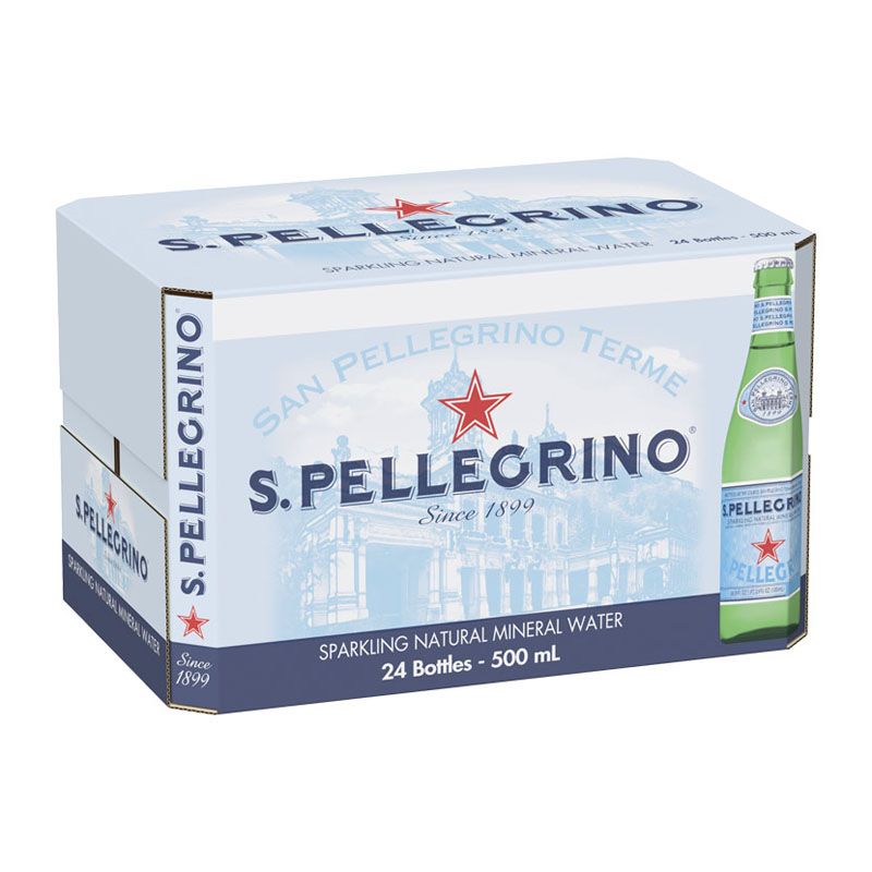 S.Pellegrino  Water 500 ml ×  24 - Carton