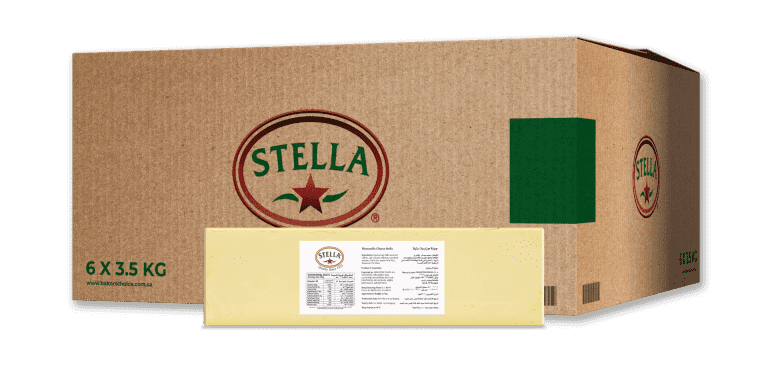 Stella Mozzarella Cheese 3.5 kg × 6 - carton