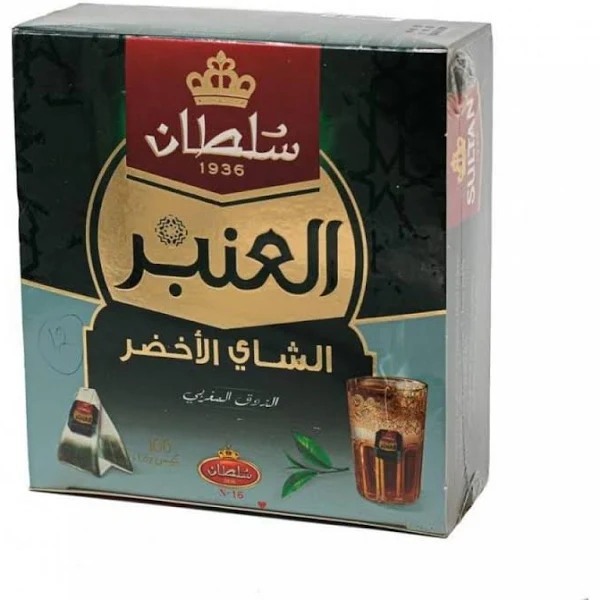 Sultan Anbar Green Tea, 100 threads - pcs