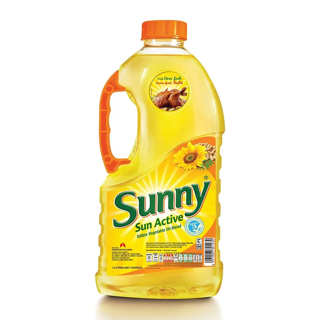 Sunny Sunflower Oil 1.5 L x 6 - Carton