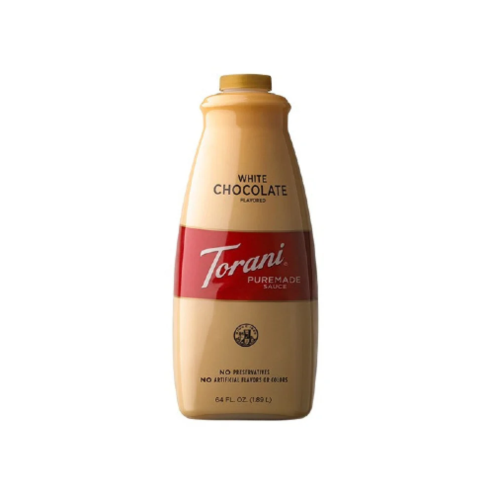 Torani white chocolate sauce 1.89 L