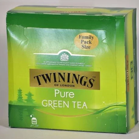 Twinings Pure Green Tea 100 Bags - Box