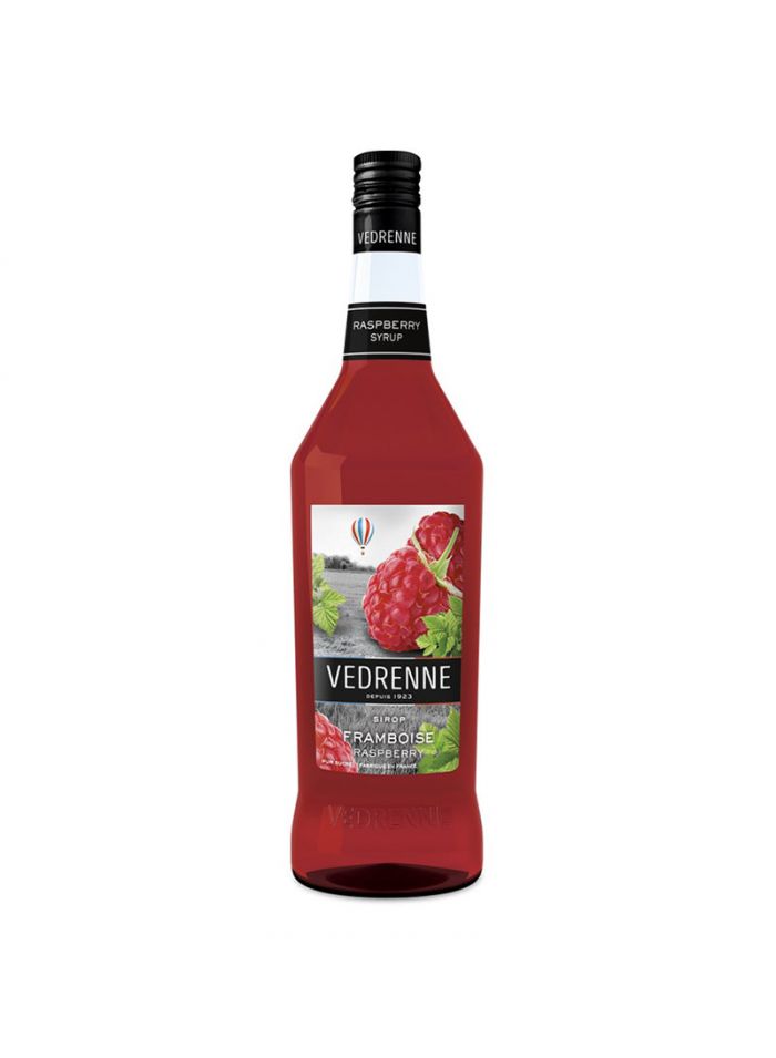 Vedrenne Red Raspberry Syrup 1 liter - 1 pc