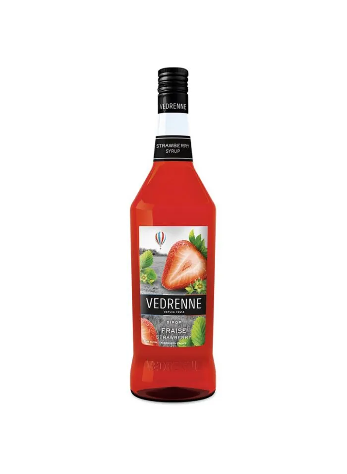 Vedrine strawberry syrup 1 liter - 1 pc