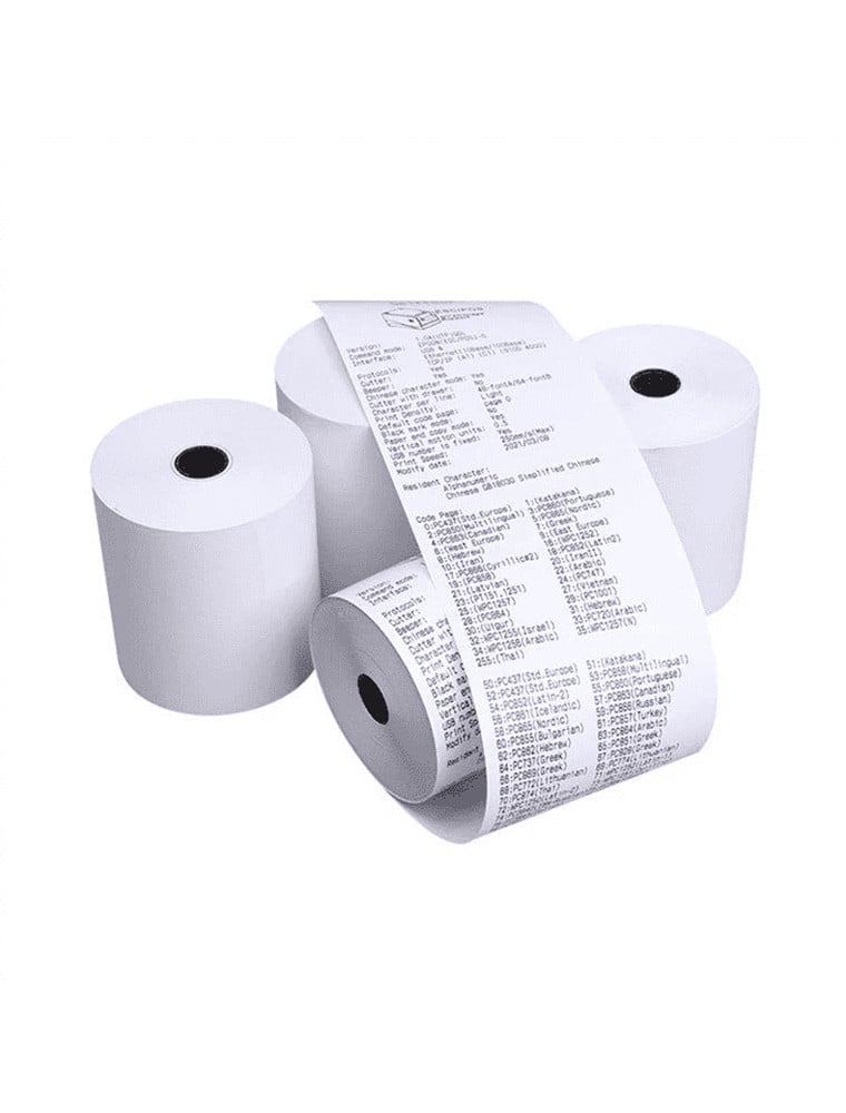 Cashier roll size 80 x 70 mm x 50 rolls