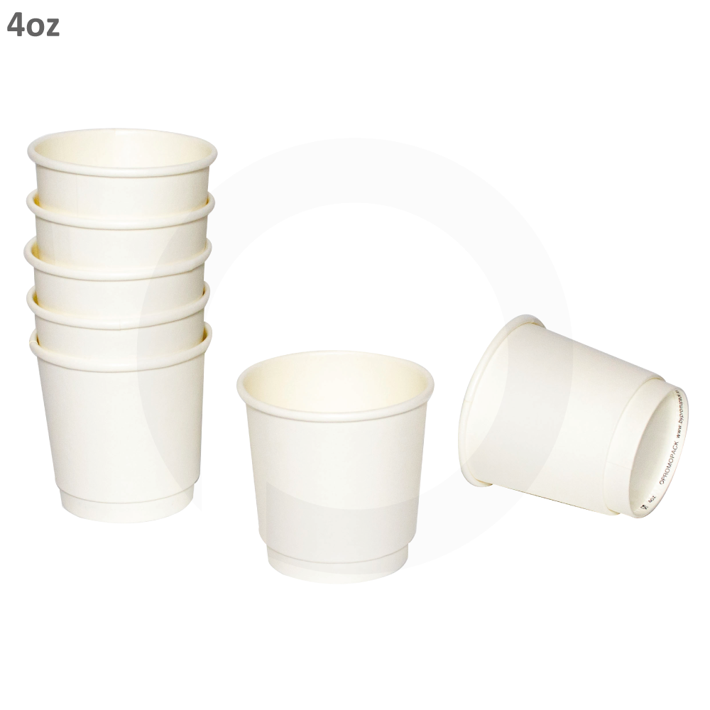 Coffee Cup 4.5oz White Tight 1000 - Carton