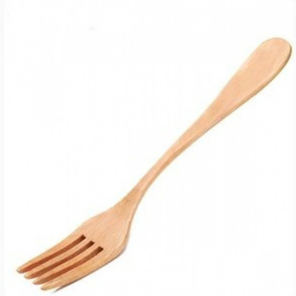 Wooden fork 12 cm *100 - carton