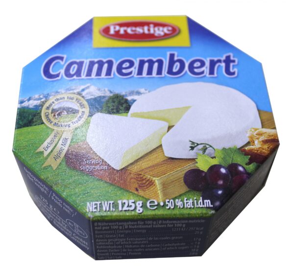  Prestige camembert cheese 125 gm 