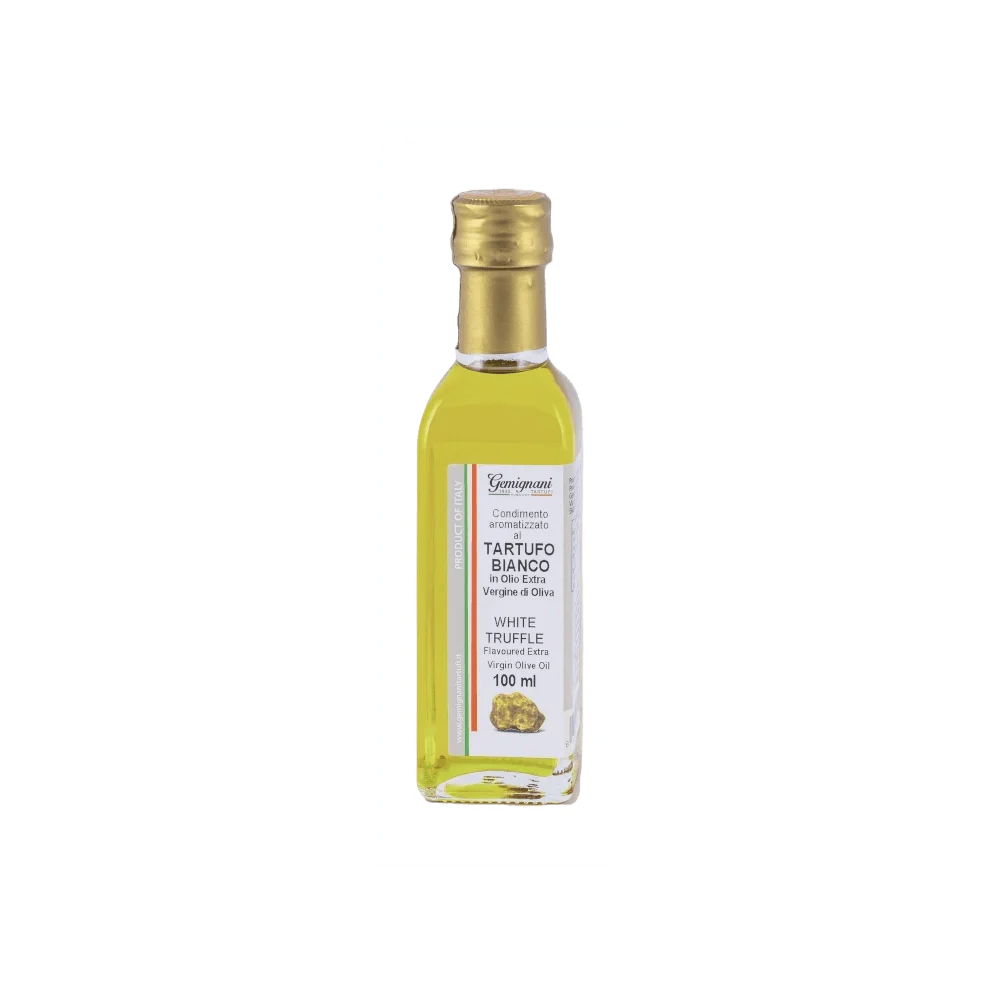 Gemignani Olive Oil with White Truffle Pieces 100 ml