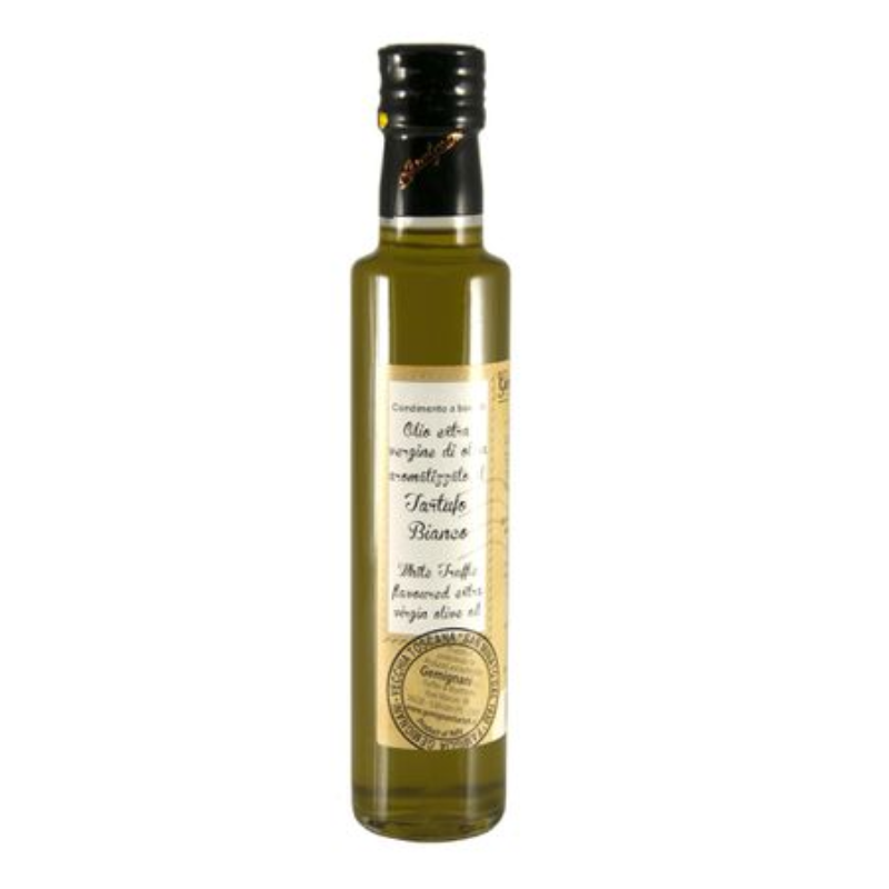 Gemignani Olive Oil with White Truffle Pieces 250ml