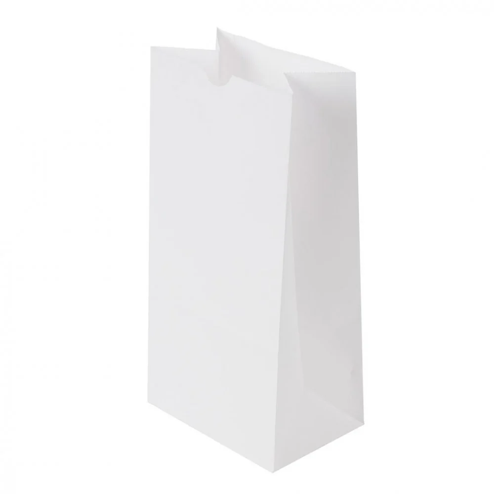 White paper bags size 7 - 200 bags