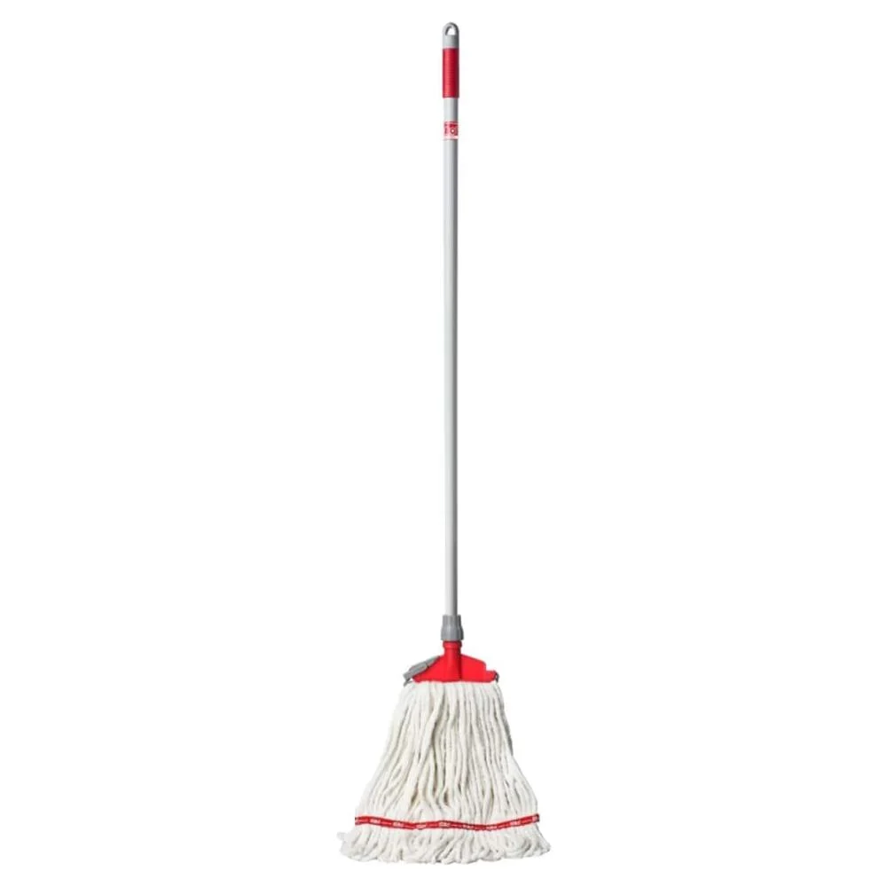 Cotton Floor Mop with Stainless Steel Stick 350g x 24pcs - Carton