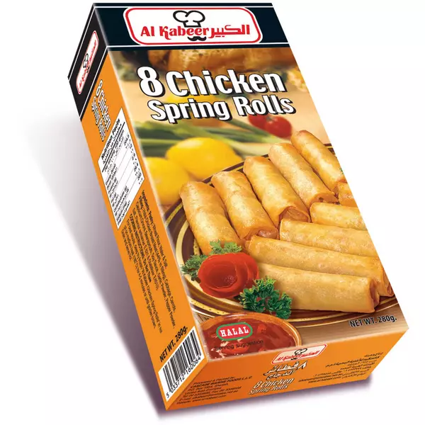 Al Kabeer Chicken Spring Roll 280 gm x 20 - carton