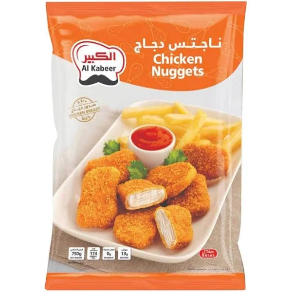 Al Kabeer chicken nuggets 1 kg * 5 - carton