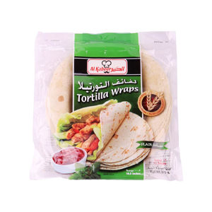 Al Kabeer cold tortilla bread 12 pcs x 10 - carton