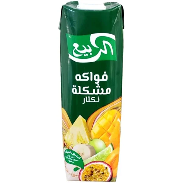 Al Rabie Mixed Fruit Nectar 1 liter x 8 - carton