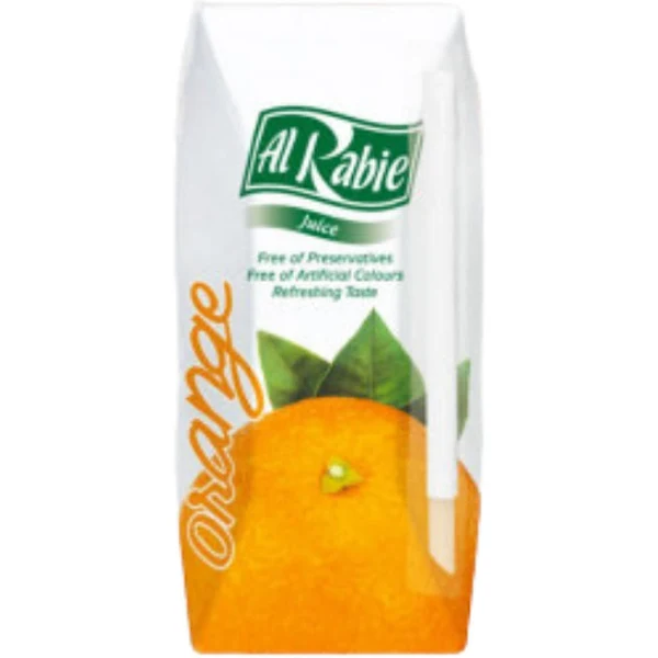 Al Rabie mini orange juice 200 ml x 18 - carton