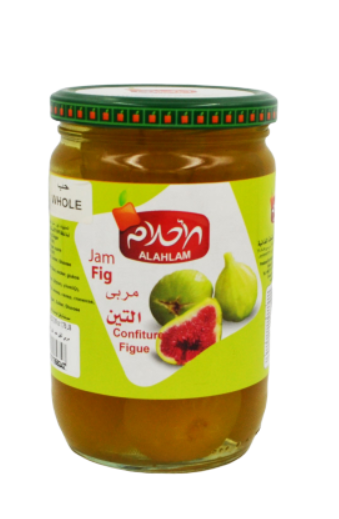 Al-Ahlam fig jam 5 kg x 4 - carton