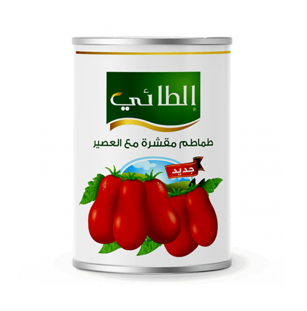 Al-Taie peeled tomatoes 400 gm x 24 - carton