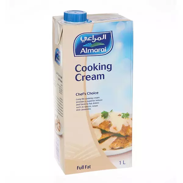 Almarai cooking cream 1 liter x 12 - carton