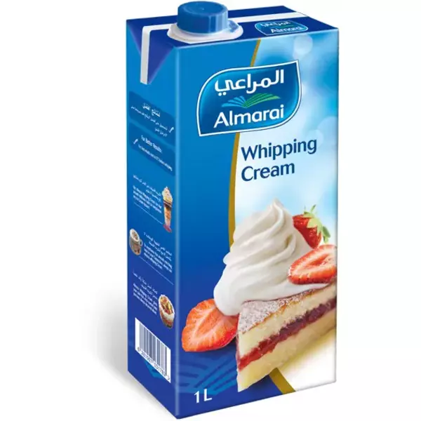 Almarai whipping cream 1 liter x 12 - carton