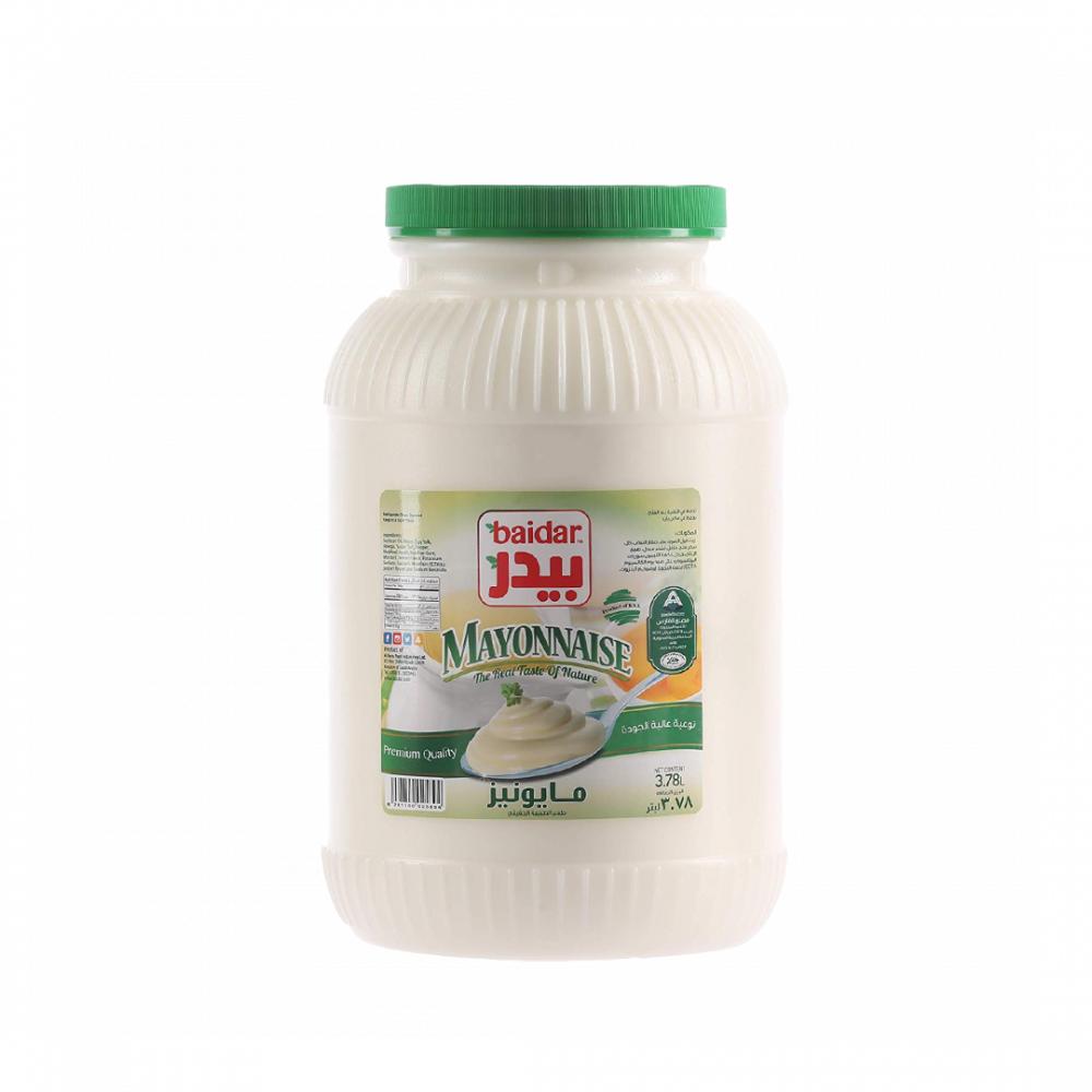 Baidar mayonnaise 3.7 liters x 4 - carton