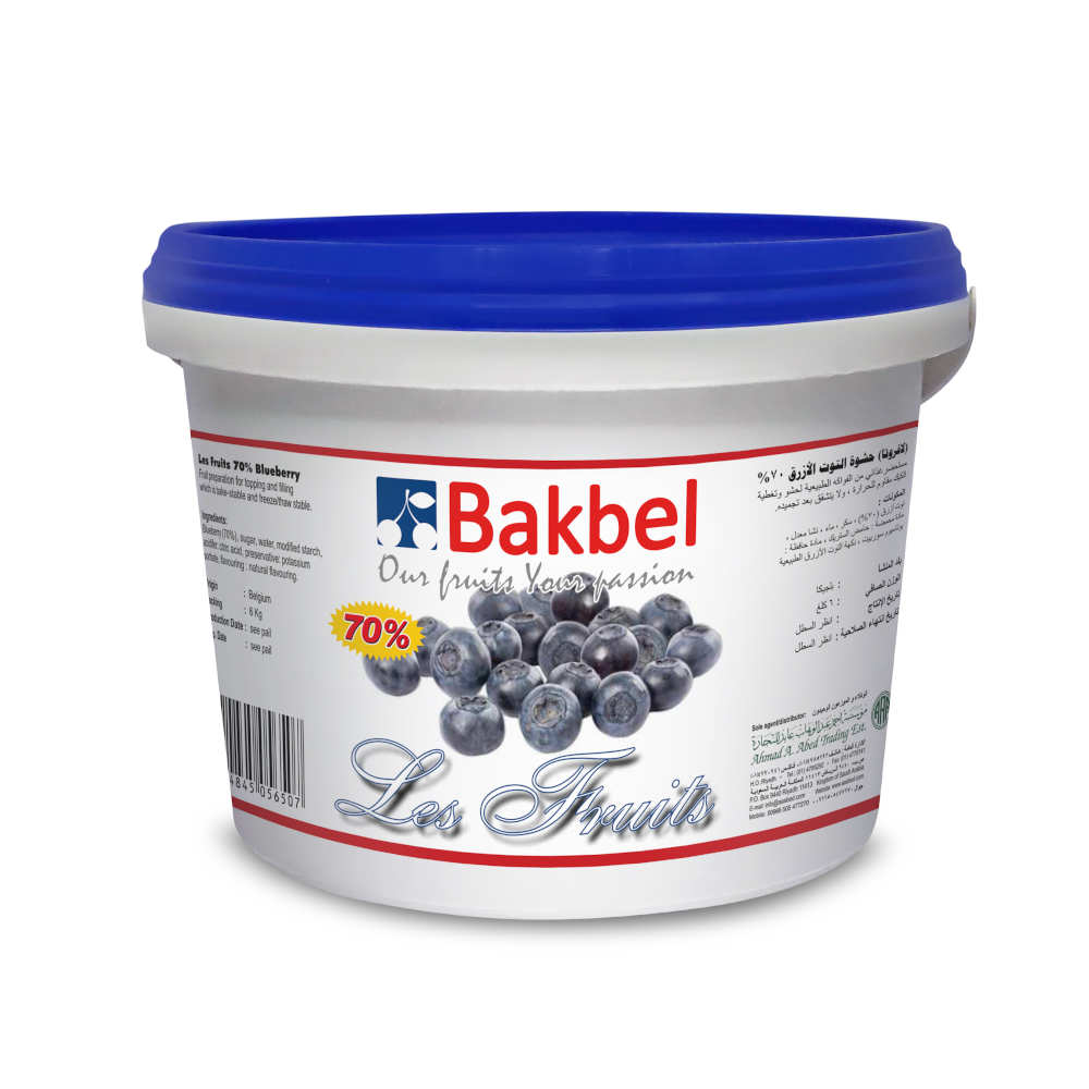 Bakbel Blueberry Filling 6 kg